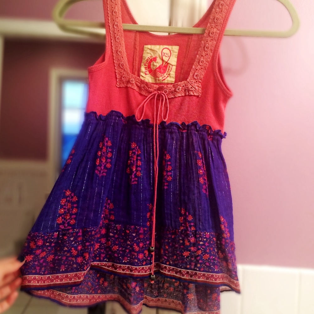 Free people bandana tank size XS